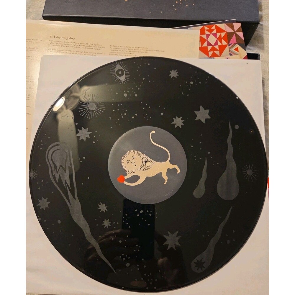 Box Set The Decemberists What A Terrible World 2 LPS Patch Autographed Vinyl - Picture 8 of 12